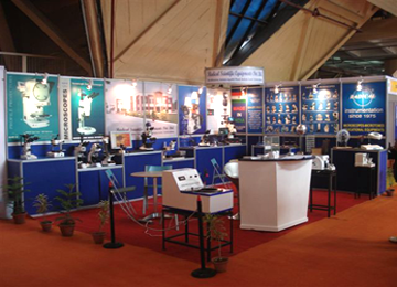 Exhibition, News & Events Microscope stalls